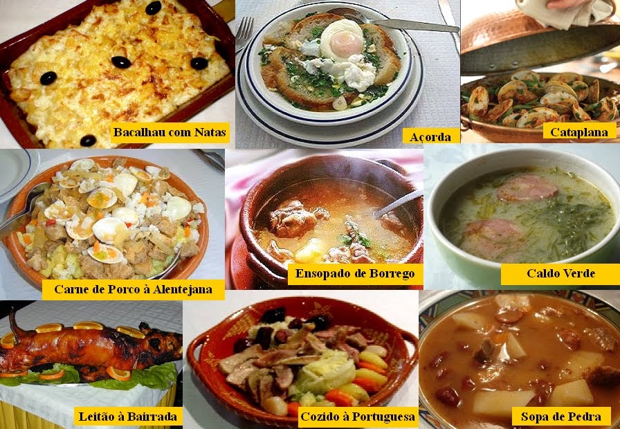 Portugal: Einige Traditionelle Gerichte von Portugal